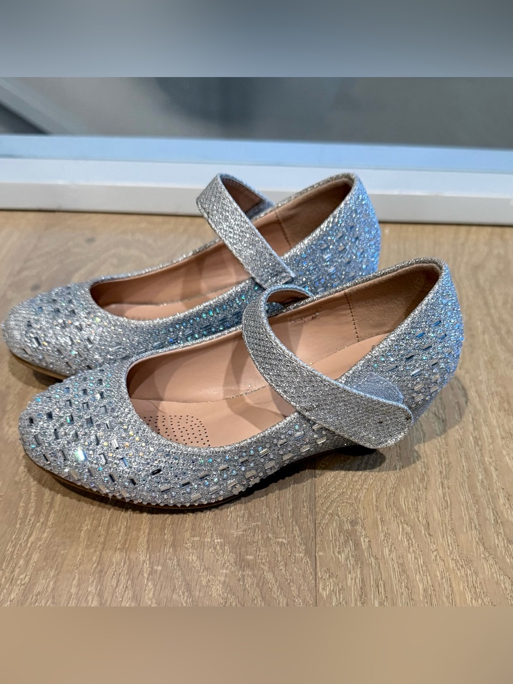 Link Kids Rhinestone High Heel Shoes